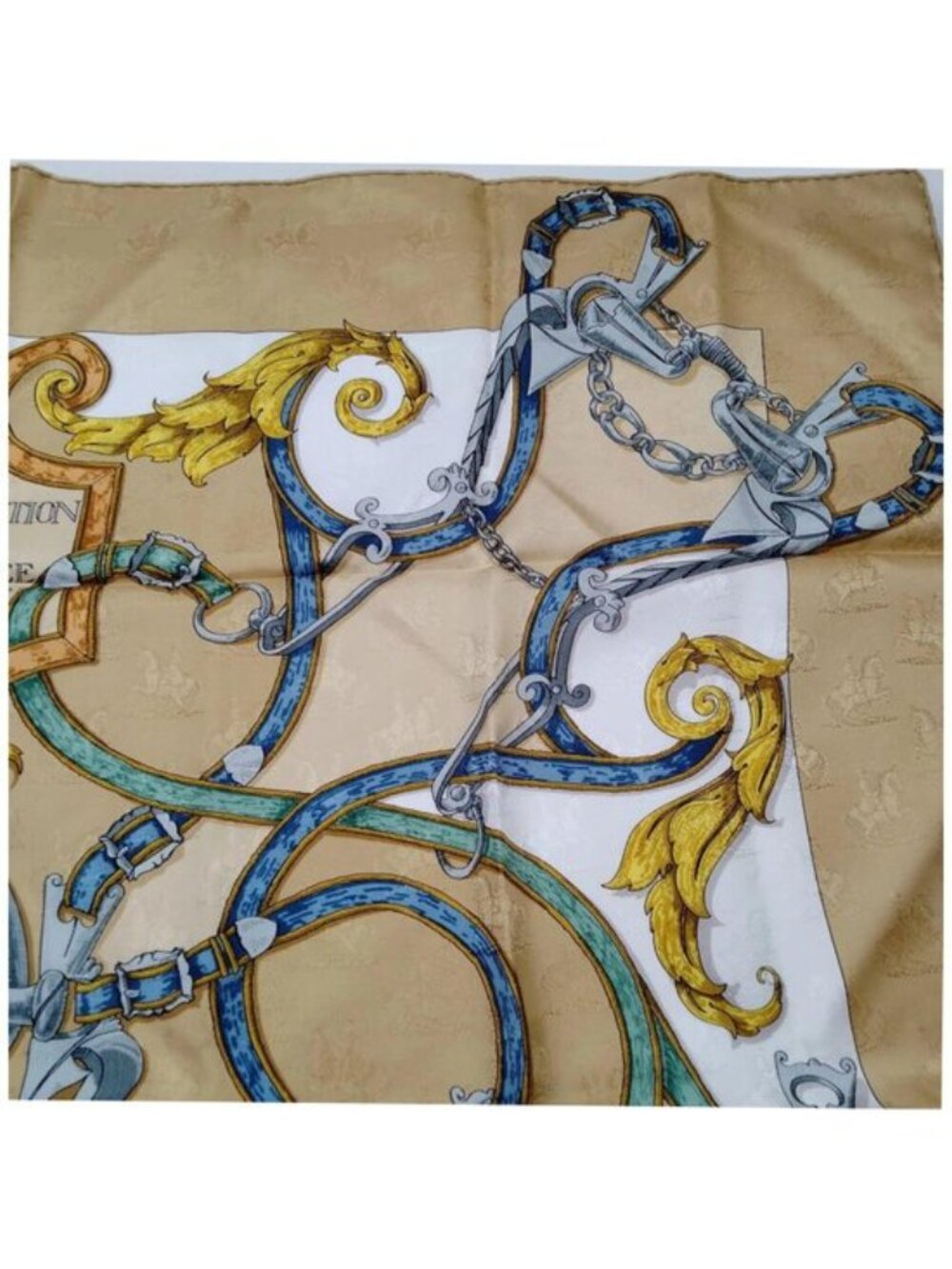 Authentic Hermès L’Instruction du Roy Carré 90 Silk Scarf - Picture 6 of 10